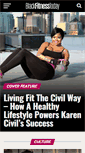 Mobile Screenshot of blackfitnesstoday.com